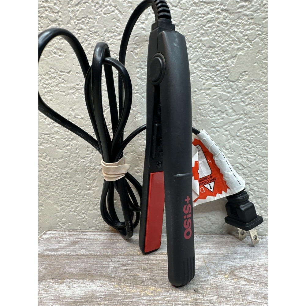 $19 🌙 Osis + PRO Travel Mini Flat Iron Hair Straightener - Tested CLEAN